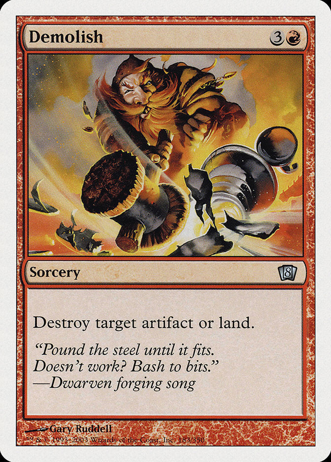 Demolish [Eighth Edition] | Deep Dive Games St. Marys