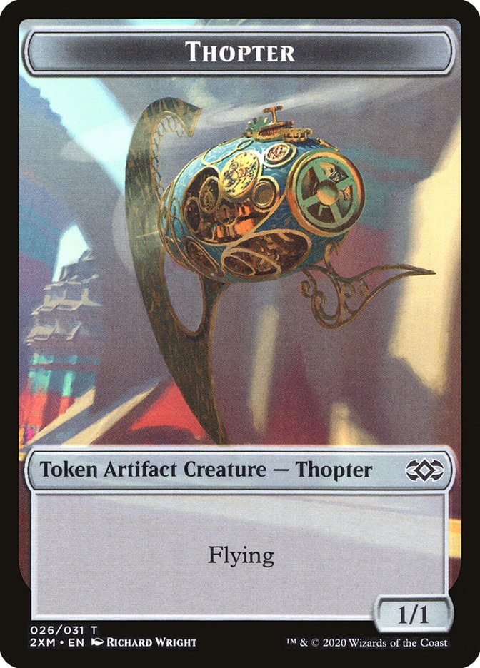 Thopter Token (026/031) [Double Masters Tokens] | Deep Dive Games St. Marys