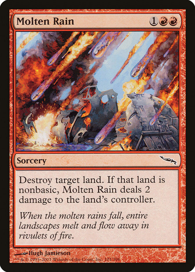 Molten Rain [Mirrodin] | Deep Dive Games St. Marys
