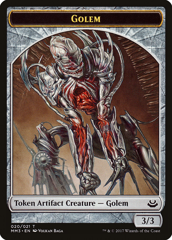 Golem Token [Modern Masters 2017 Tokens] | Deep Dive Games St. Marys