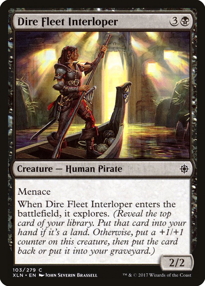 Dire Fleet Interloper [Ixalan] | Deep Dive Games St. Marys