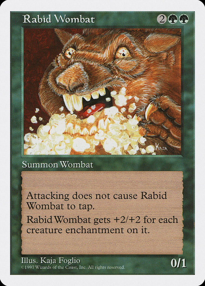 Rabid Wombat [Fifth Edition] | Deep Dive Games St. Marys