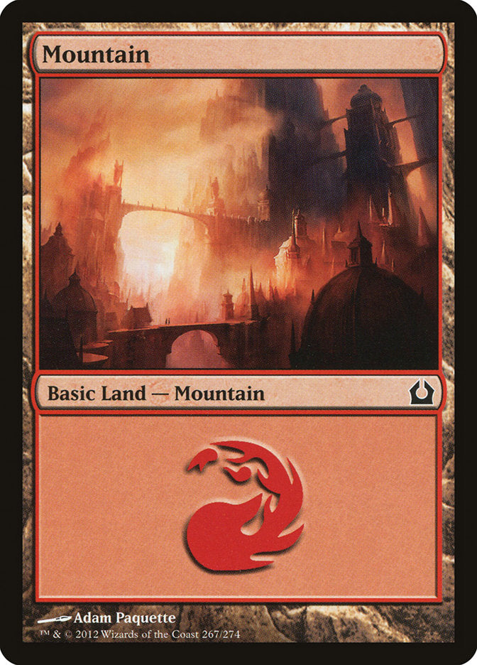 Mountain (267) [Return to Ravnica] | Deep Dive Games St. Marys