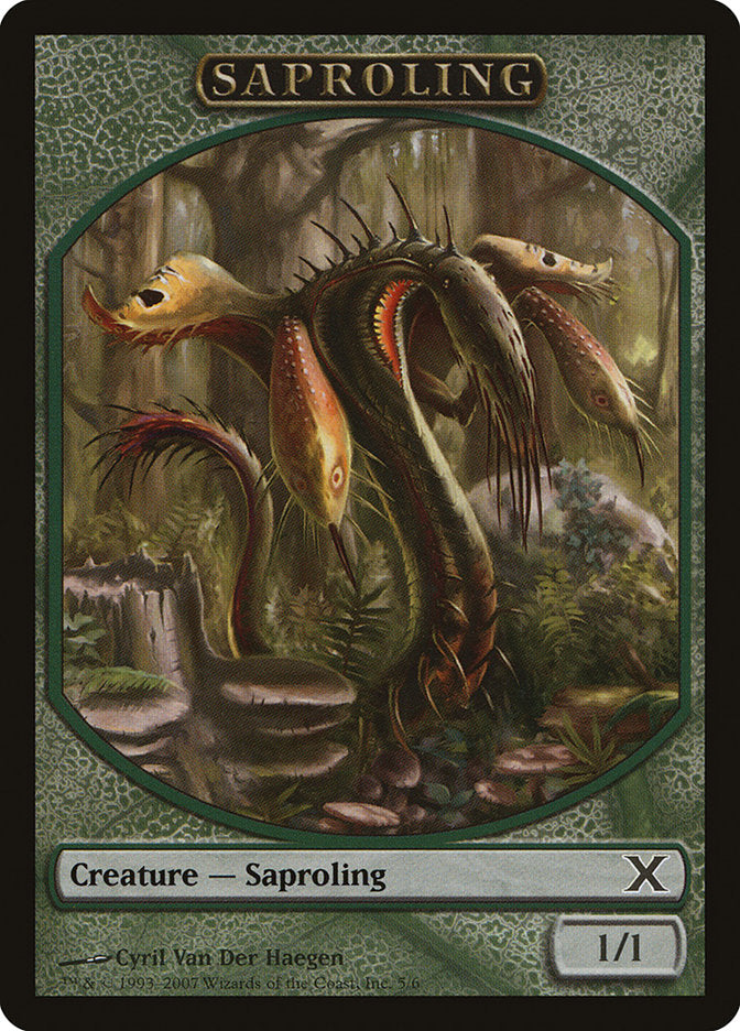 Saproling Token [Tenth Edition Tokens] | Deep Dive Games St. Marys