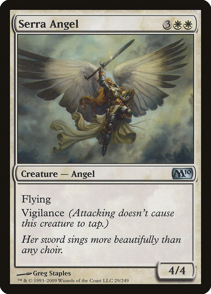 Serra Angel [Magic 2010] | Deep Dive Games St. Marys