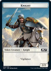 Knight // Pirate Double-Sided Token [Core Set 2021 Tokens] | Deep Dive Games St. Marys