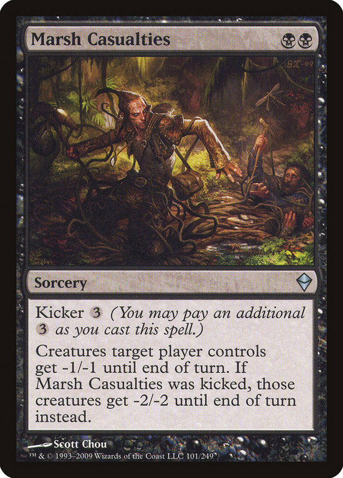 Marsh Casualties [Zendikar] | Deep Dive Games St. Marys