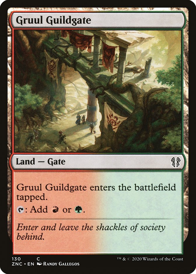 Gruul Guildgate [Zendikar Rising Commander] | Deep Dive Games St. Marys