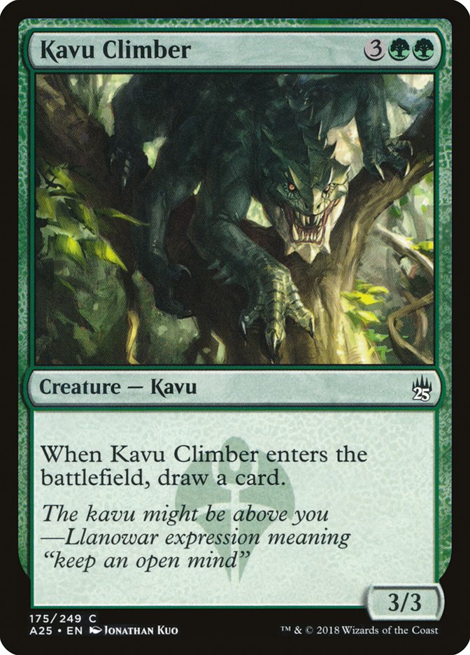 Kavu Climber [Masters 25] | Deep Dive Games St. Marys