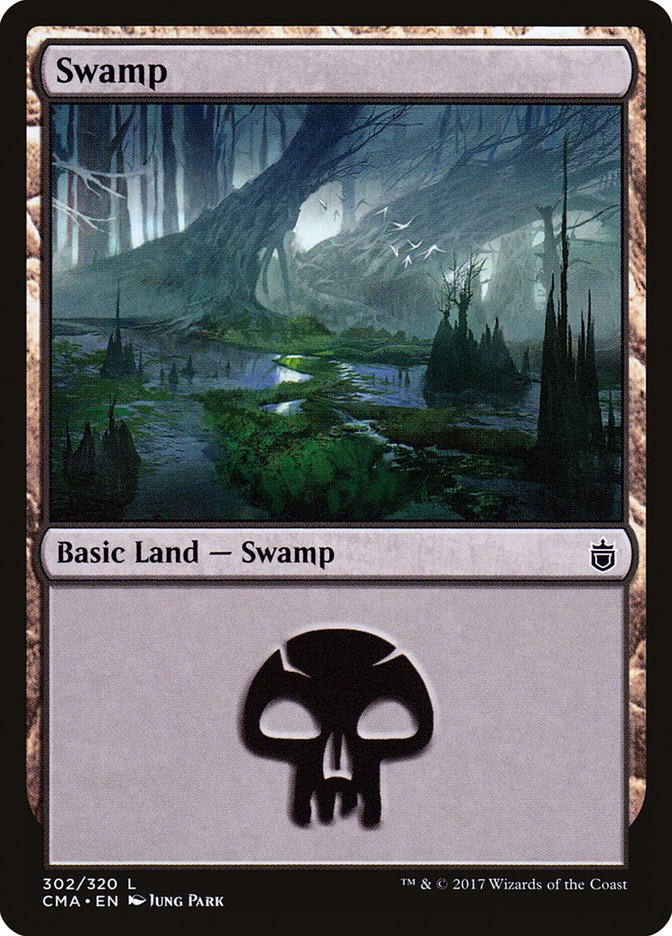 Swamp (302) [Commander Anthology] | Deep Dive Games St. Marys