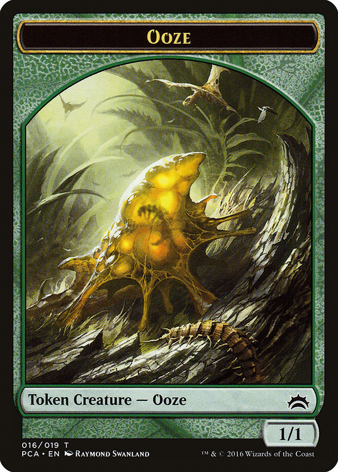 Ooze Token (016/019) [Planechase Anthology Tokens] | Deep Dive Games St. Marys