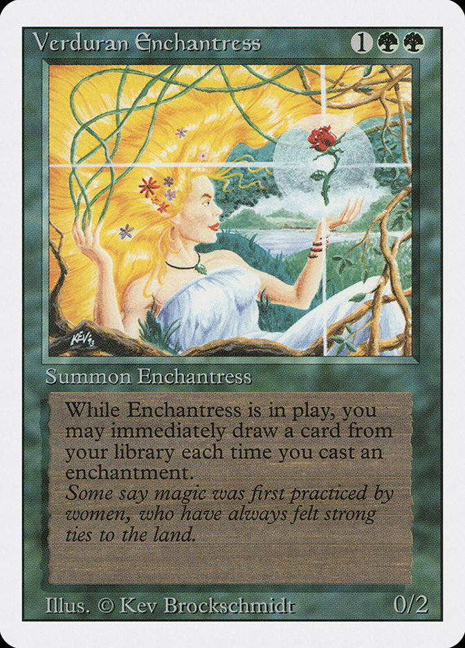 Verduran Enchantress [Revised Edition] | Deep Dive Games St. Marys