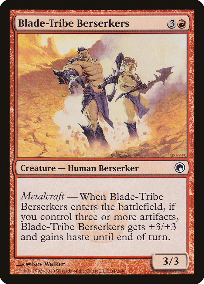 Blade-Tribe Berserkers [Scars of Mirrodin] | Deep Dive Games St. Marys