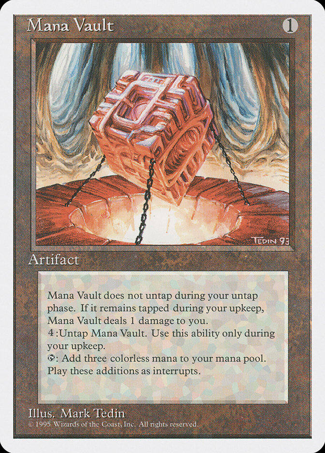 Mana Vault [Fourth Edition] | Deep Dive Games St. Marys