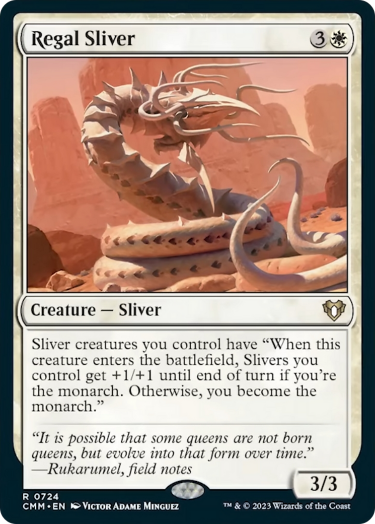 Regal Sliver [Commander Masters] | Deep Dive Games St. Marys