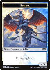 Bird // Sphinx Double-Sided Token [Ravnica Allegiance Guild Kit Tokens] | Deep Dive Games St. Marys