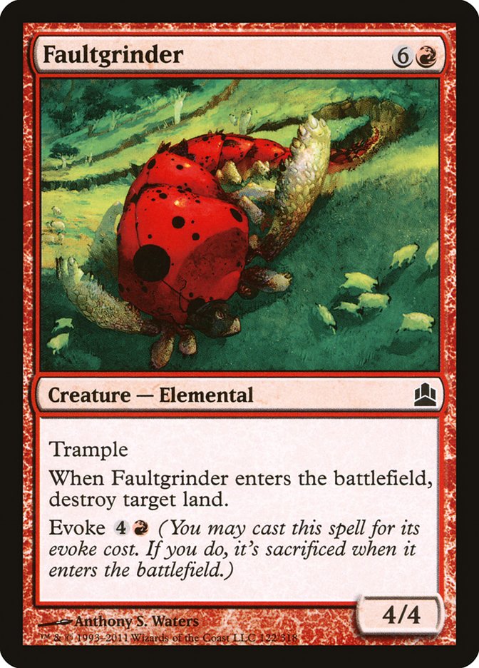 Faultgrinder [Commander 2011] | Deep Dive Games St. Marys