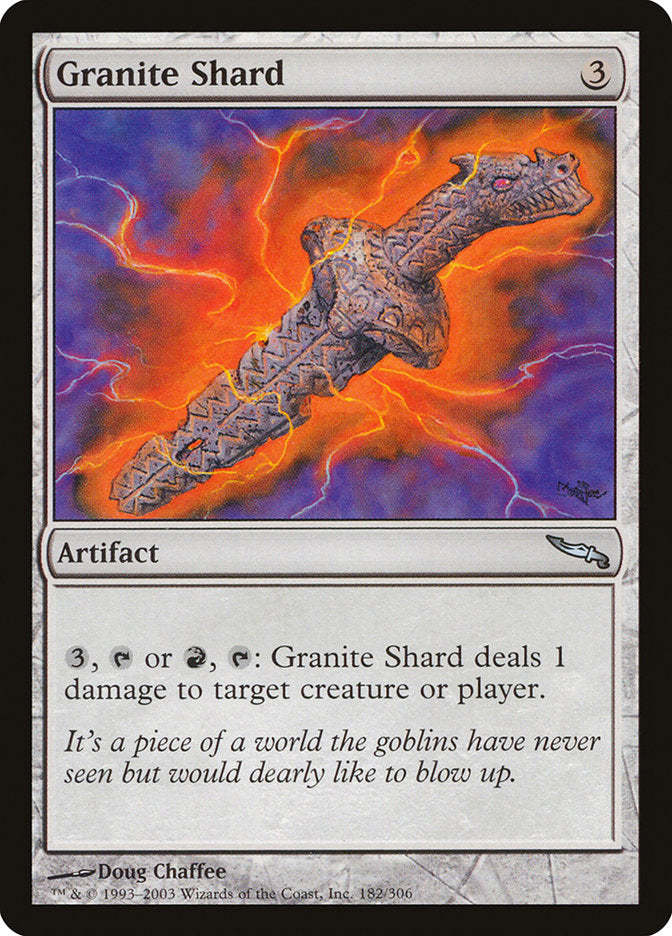 Granite Shard [Mirrodin] | Deep Dive Games St. Marys