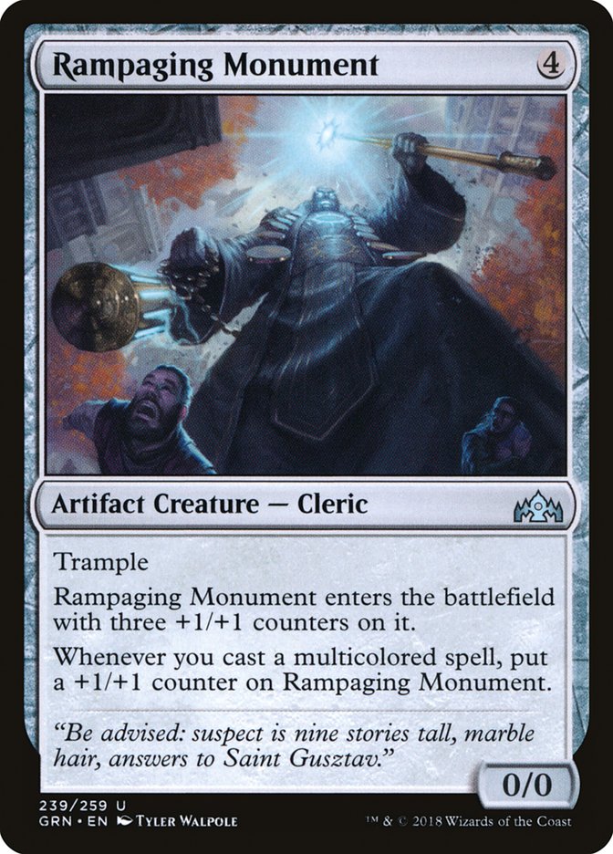 Rampaging Monument [Guilds of Ravnica] | Deep Dive Games St. Marys