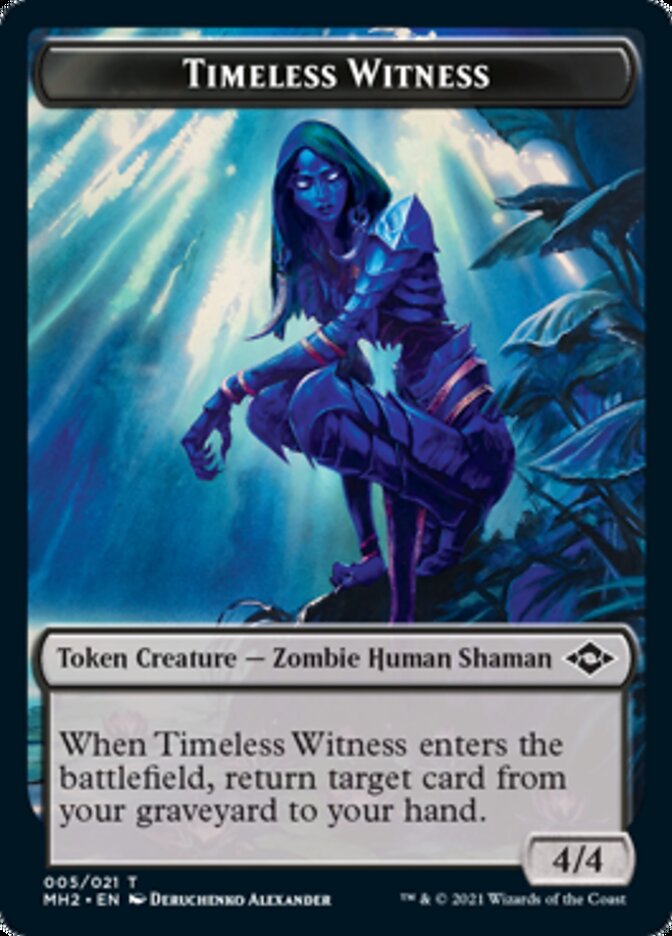 Timeless Witness // Treasure (20) Double-Sided Token [Modern Horizons 2 Tokens] | Deep Dive Games St. Marys