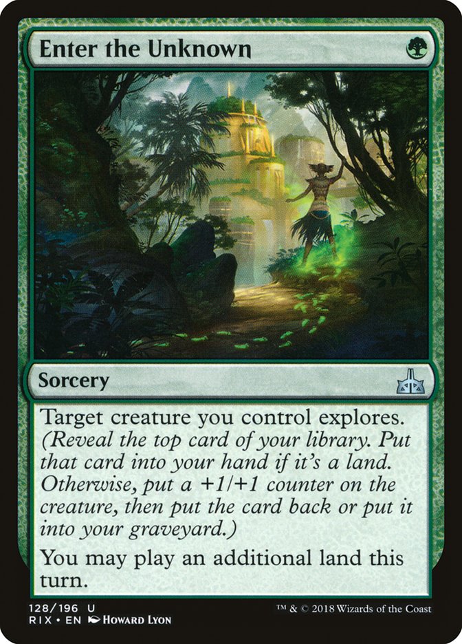 Enter the Unknown [Rivals of Ixalan] | Deep Dive Games St. Marys