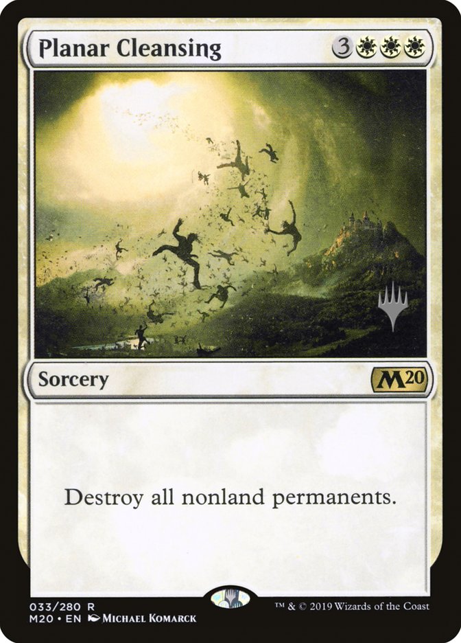 Planar Cleansing (Promo Pack) [Core Set 2020 Promos] | Deep Dive Games St. Marys