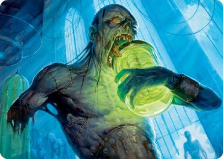 Larder Zombie Art Card [Innistrad: Midnight Hunt Art Series] | Deep Dive Games St. Marys