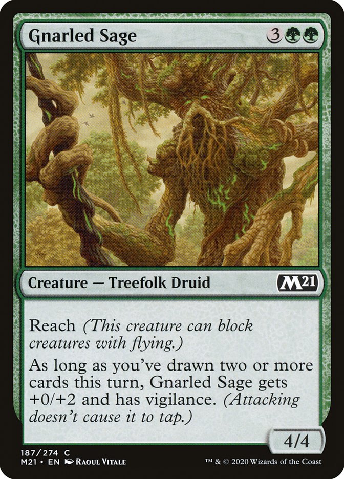 Gnarled Sage [Core Set 2021] | Deep Dive Games St. Marys