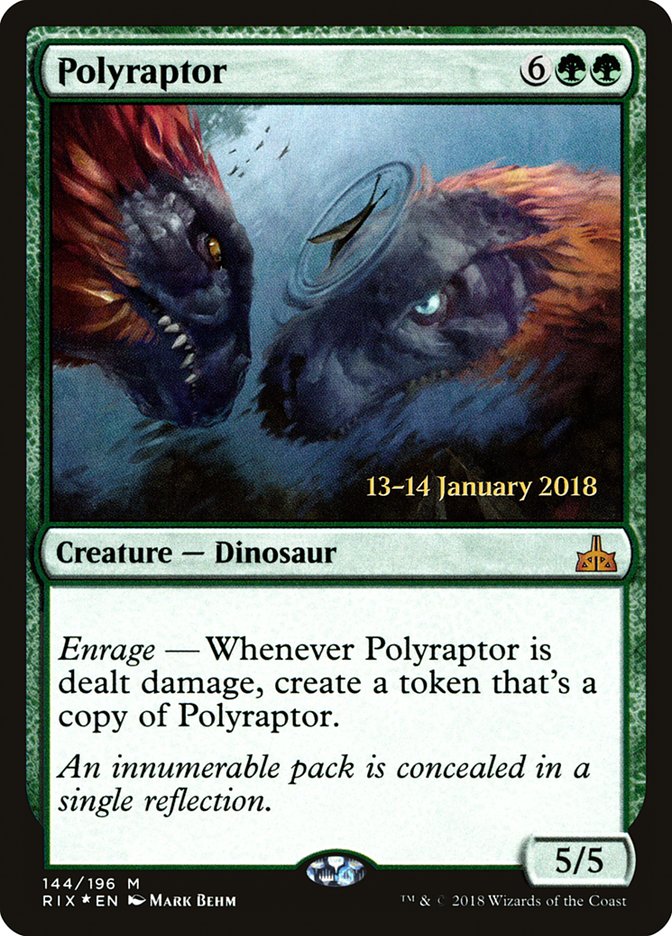 Polyraptor [Rivals of Ixalan Prerelease Promos] | Deep Dive Games St. Marys