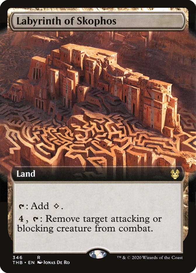 Labyrinth of Skophos (Extended Art) [Theros Beyond Death] | Deep Dive Games St. Marys