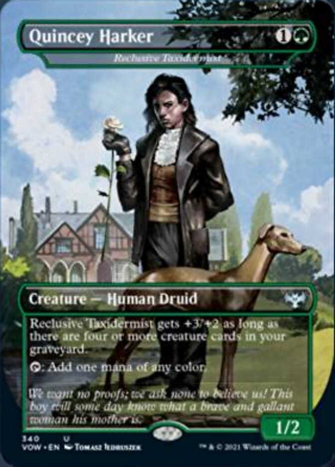 Reclusive Taxidermist - Quincey Harker [Innistrad: Crimson Vow] | Deep Dive Games St. Marys