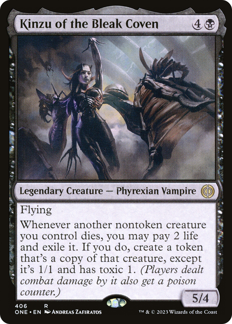 Kinzu of the Bleak Coven [Phyrexia: All Will Be One] | Deep Dive Games St. Marys