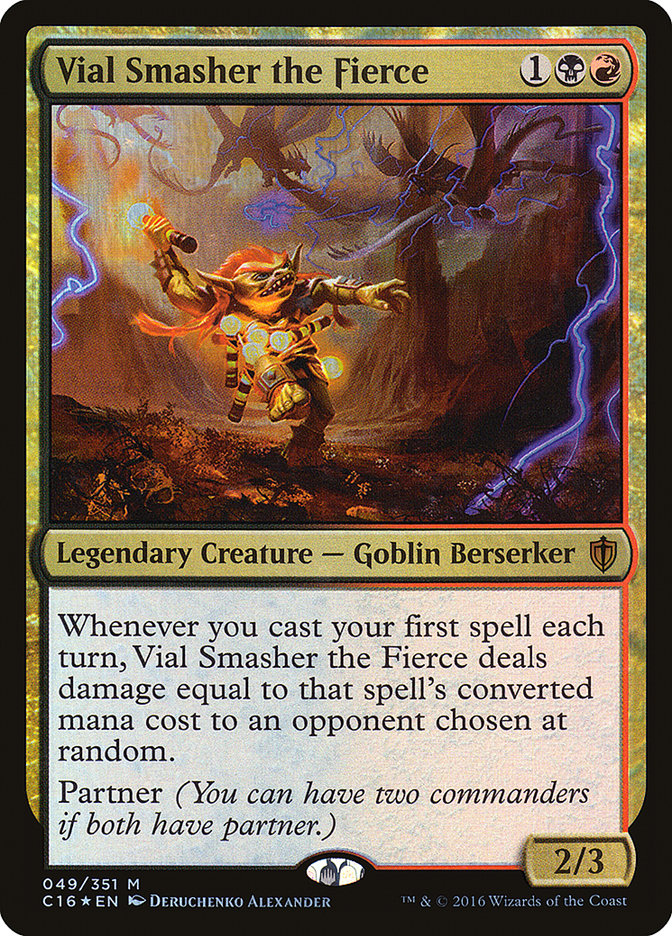 Vial Smasher the Fierce [Commander 2016] | Deep Dive Games St. Marys