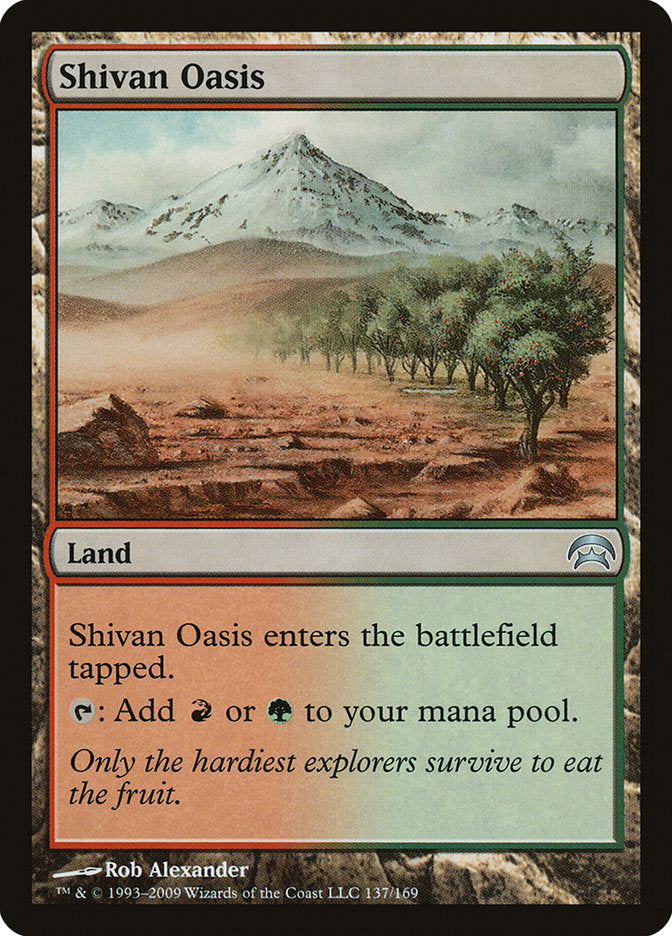 Shivan Oasis [Planechase] | Deep Dive Games St. Marys