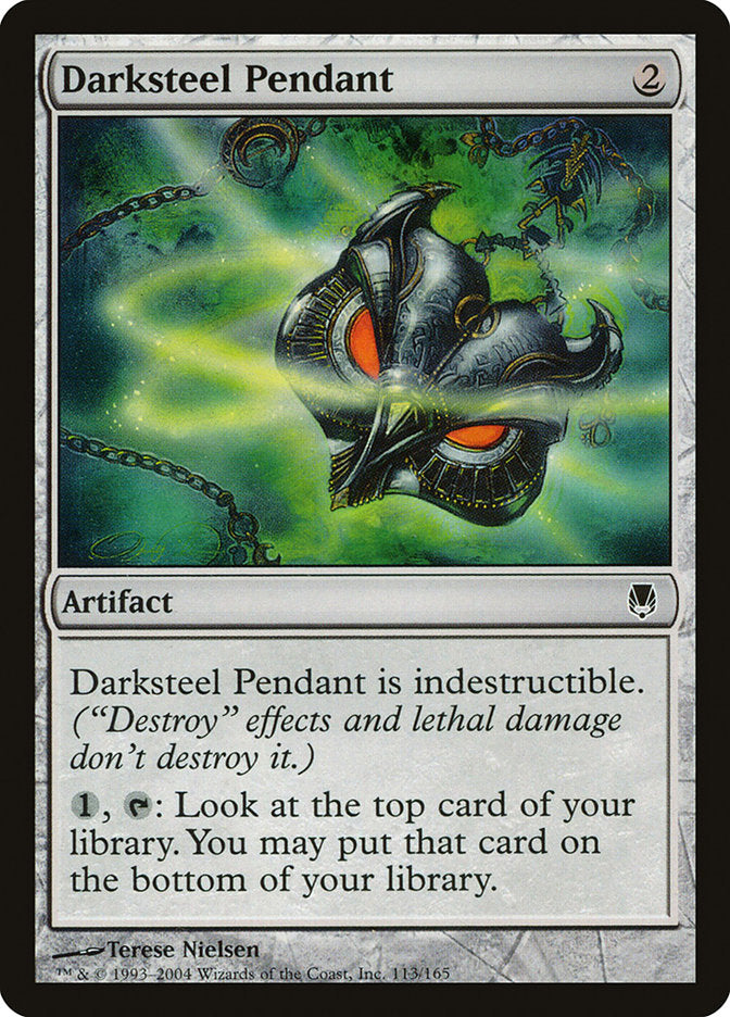 Darksteel Pendant [Darksteel] | Deep Dive Games St. Marys