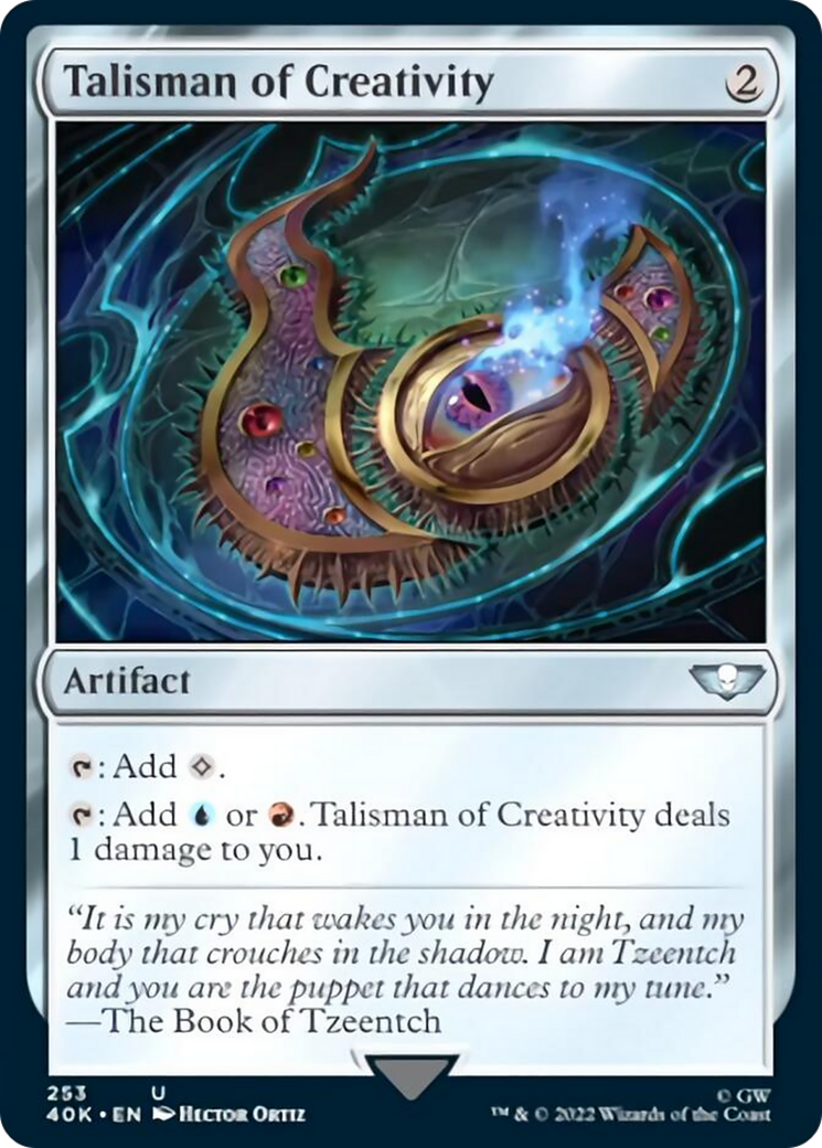 Talisman of Creativity (Surge Foil) [Warhammer 40,000] | Deep Dive Games St. Marys