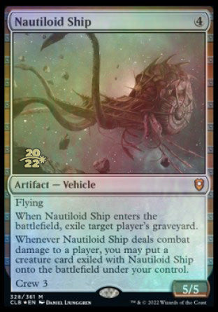 Nautiloid Ship [Commander Legends: Battle for Baldur's Gate Prerelease Promos] | Deep Dive Games St. Marys