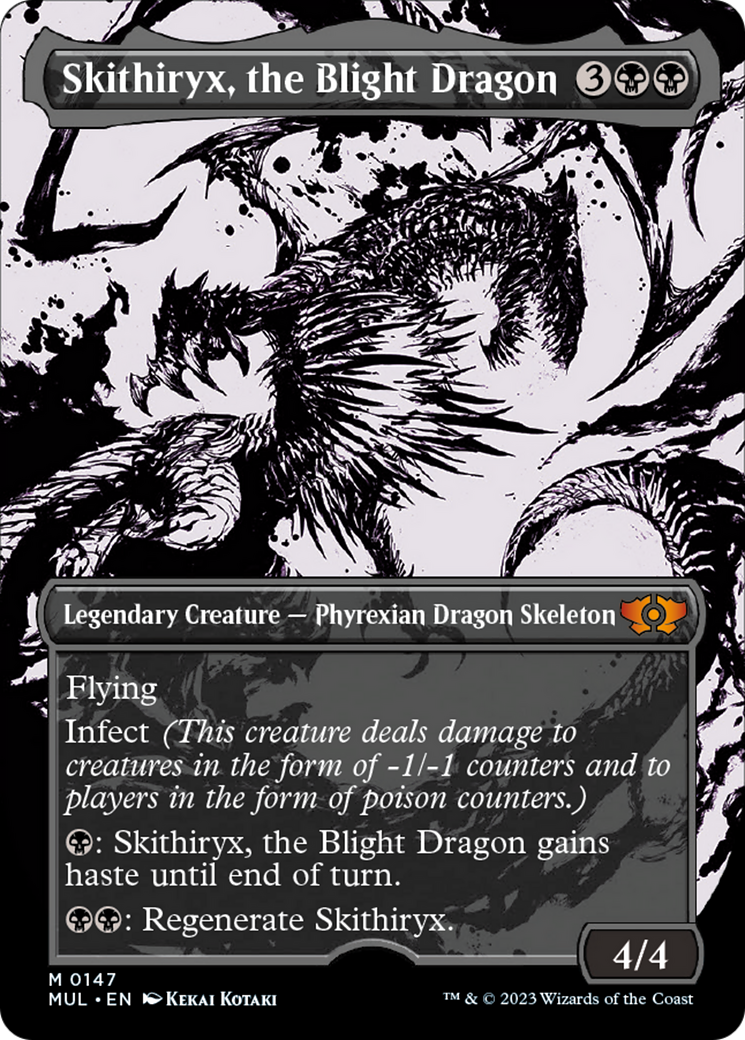 Skithiryx, the Blight Dragon (Halo Foil) [Multiverse Legends] | Deep Dive Games St. Marys