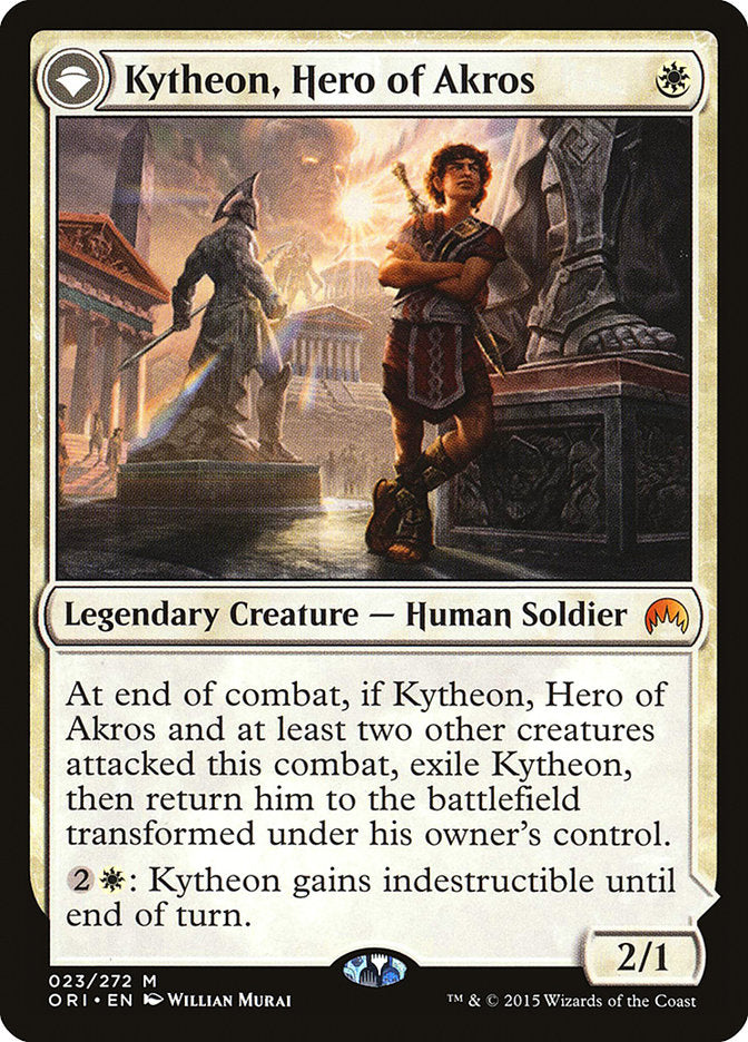 Kytheon, Hero of Akros // Gideon, Battle-Forged [Magic Origins] | Deep Dive Games St. Marys