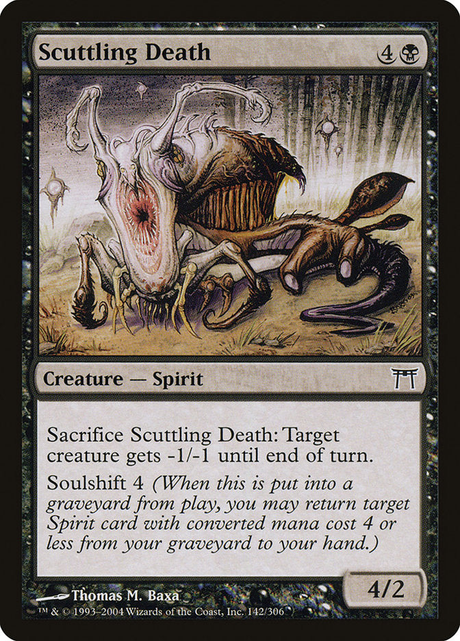 Scuttling Death [Champions of Kamigawa] | Deep Dive Games St. Marys