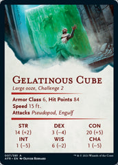 Gelatinous Cube Art Card [Dungeons & Dragons: Adventures in the Forgotten Realms Art Series] | Deep Dive Games St. Marys