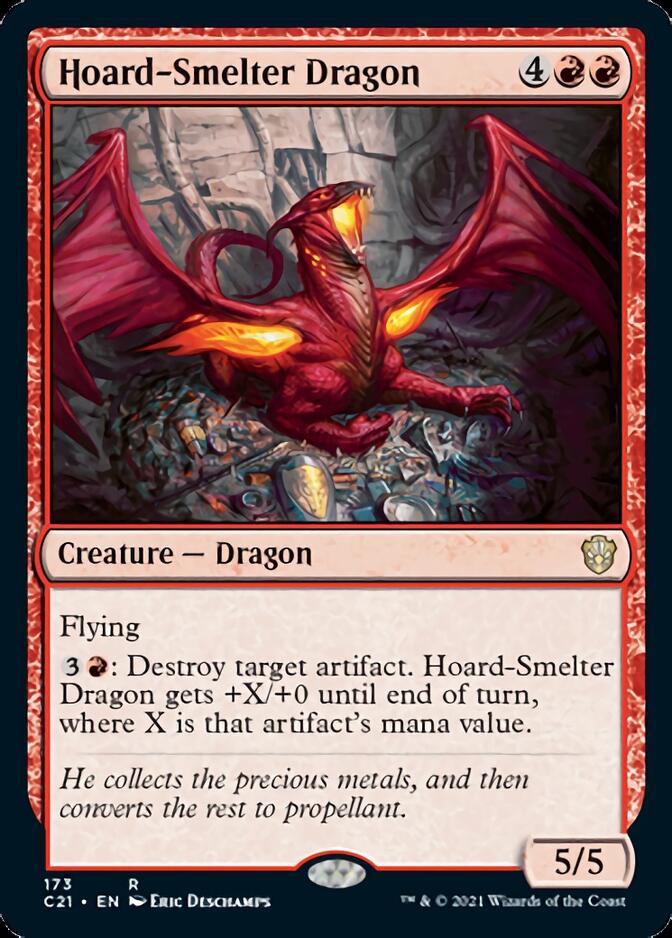 Hoard-Smelter Dragon [Commander 2021] | Deep Dive Games St. Marys