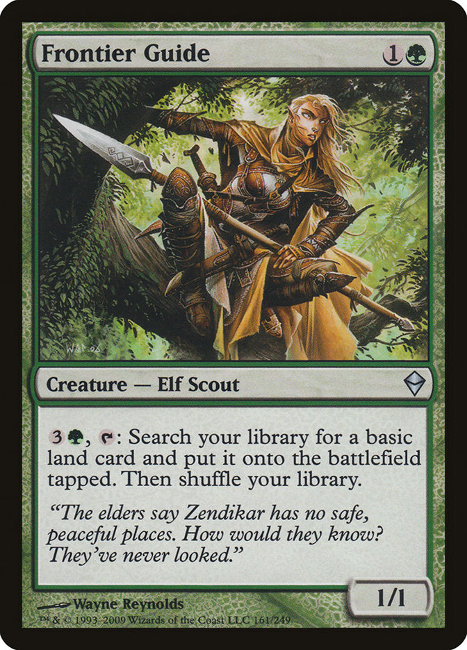 Frontier Guide [Zendikar] | Deep Dive Games St. Marys