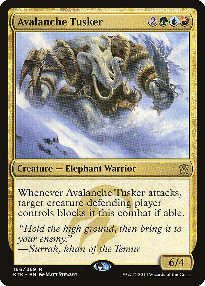 Avalanche Tusker [Khans of Tarkir] | Deep Dive Games St. Marys