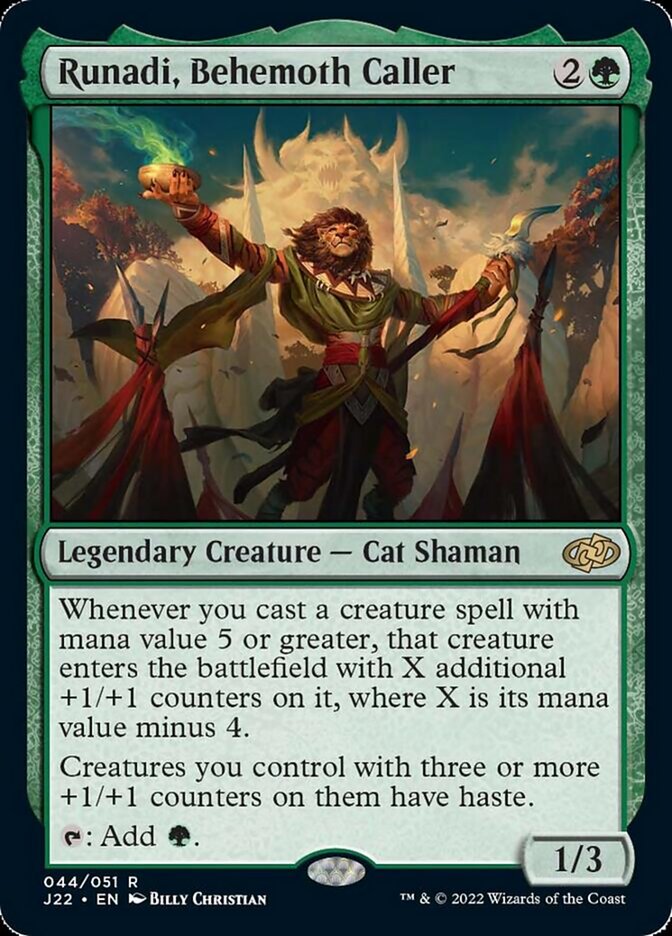 Runadi, Behemoth Caller [Jumpstart 2022] | Deep Dive Games St. Marys