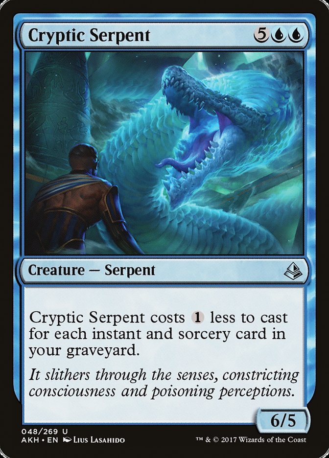 Cryptic Serpent [Amonkhet] | Deep Dive Games St. Marys