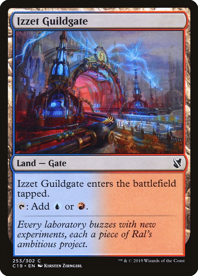 Izzet Guildgate [Commander 2019] | Deep Dive Games St. Marys