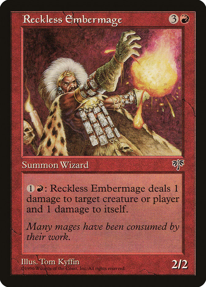 Reckless Embermage [Mirage] | Deep Dive Games St. Marys