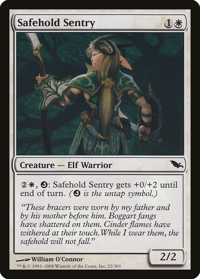 Safehold Sentry [Shadowmoor] | Deep Dive Games St. Marys