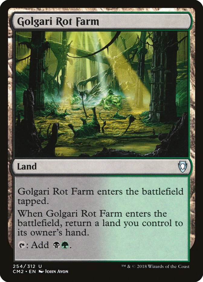 Golgari Rot Farm [Commander Anthology Volume II] | Deep Dive Games St. Marys